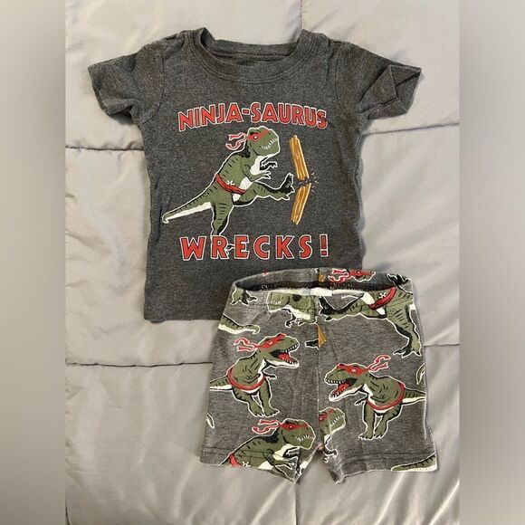 The Children's Place Other - 👕12-18m dinosaur ninja pajamas